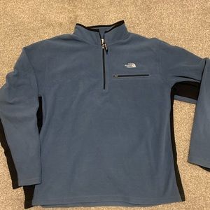 Mens Northface Quarter zip fleece